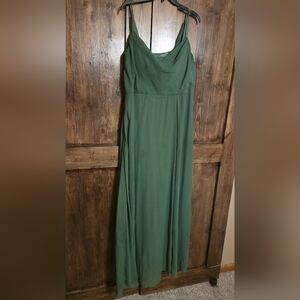 Jasmine Forest Green Evening Gown
